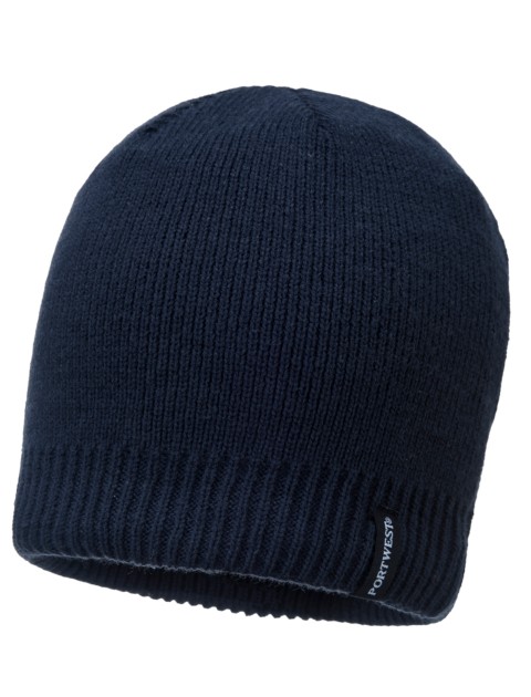 Portwest Acrylic Beanie with Insulatex Lining - Navy Workwear